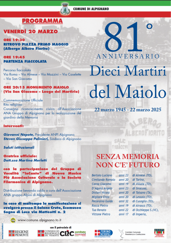 volantino_commemorazione_Martiri del Maiolo_20_03_2026