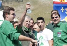 Quando “Il Trota” guidò la nazionale padana contro il Regno delle Due Sicilie