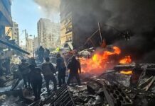 Le immagini che arrivano da Beirut sono devastanti