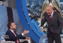 Ma avete visto cos’è successo ieri sera a Porta a Porta?