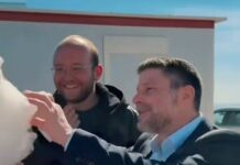 Il 9 aprile Smotrich ha partecipato ai festeggiamenti per un nuovo insediamento illegale su terra palestinese in Cisgiordania mangiando zucchero filato.