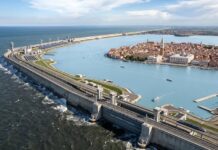 A Venezia, nei primi due mesi del 2026, il MoSE si è alzato 30 volte