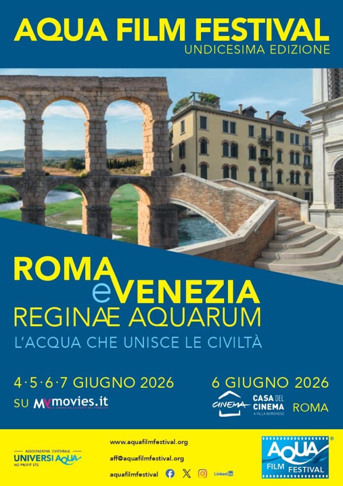 AQUA FILM FESTIVAL 2026 locandina
