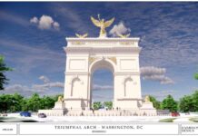 Trump presenta via social il suo Arco di Trionfo: “Il più grande e più bello del mondo”