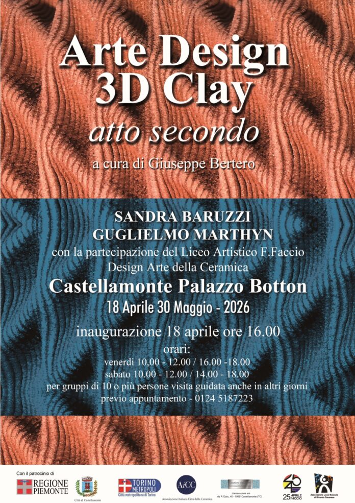 LOCANDINA A3 3D CLAY