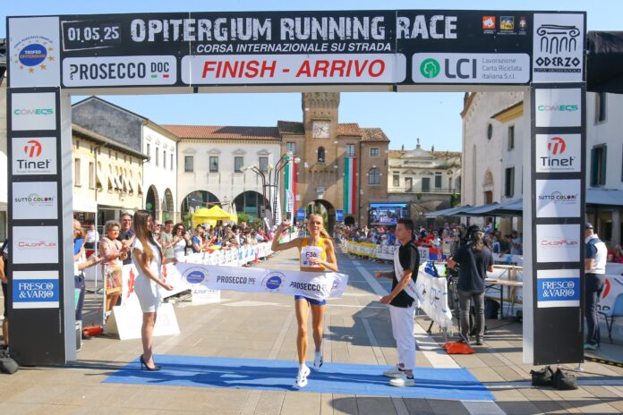 Oderzo_L'arrivo della svedese Cernjul nella gara under 20