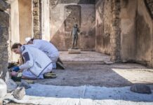 A Pompei il cantiere diventa aula