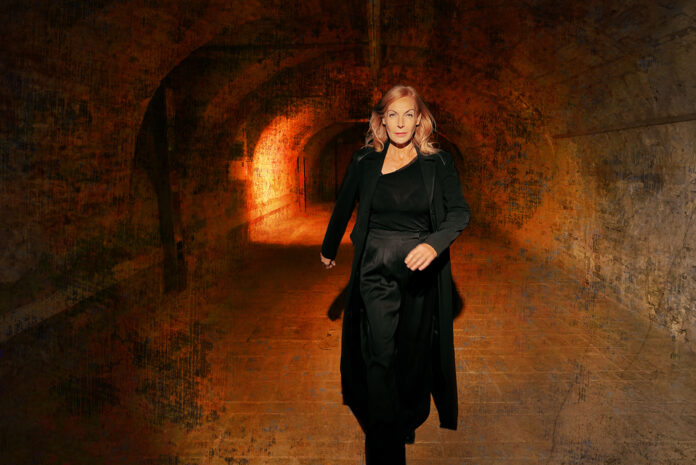 Ute Lemper Time Traveler 1 by Guido Harari