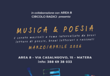 Il 30 aprile i Fabula Lucana per la quinta serata della rassegna “MUSICA & POESIA”