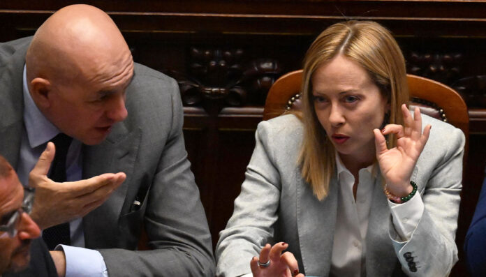 guido-crosetto-giorgia-meloni-dubai