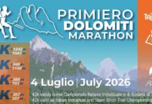 11.a PRIMIERO DOLOMITI MARATHON YEMAN CRIPPA OSPITE SPECIALE