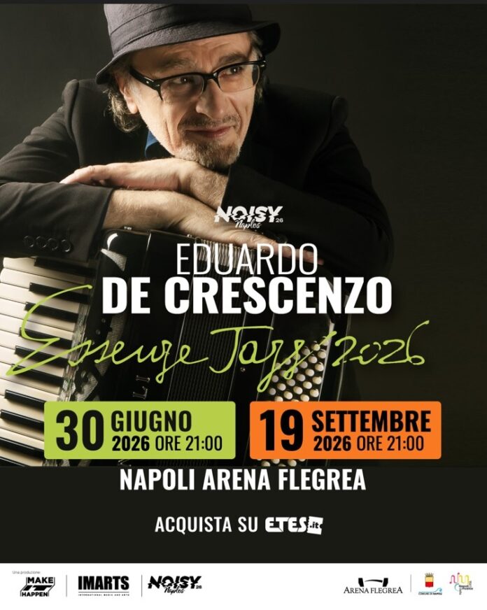 Eduardo De Crescenzo raddoppia all'Arena Flegrea