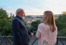 Meloni con Modi al Colosseo: “Benvenuto amico mio”