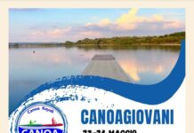 LA CANOA PROTAGONISTA NEL FINE SETTIMANA CON LE GARE NAZIONALI NEL LAGO DI CANDIA