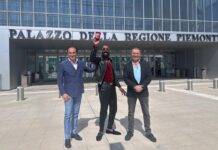 IL PRESIDENTE CIRIO E L’ASSESSORE BONGIOANNI HANNO ACCOLTO MONTEZ FORD, SUPERSTAR DEL WWE AL GRATTACIELO PIEMONTE