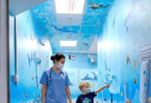 Con il progetto Ospedali Dipinti cerchiamo di creare nei reparti, un vero e proprio percorso emozionale