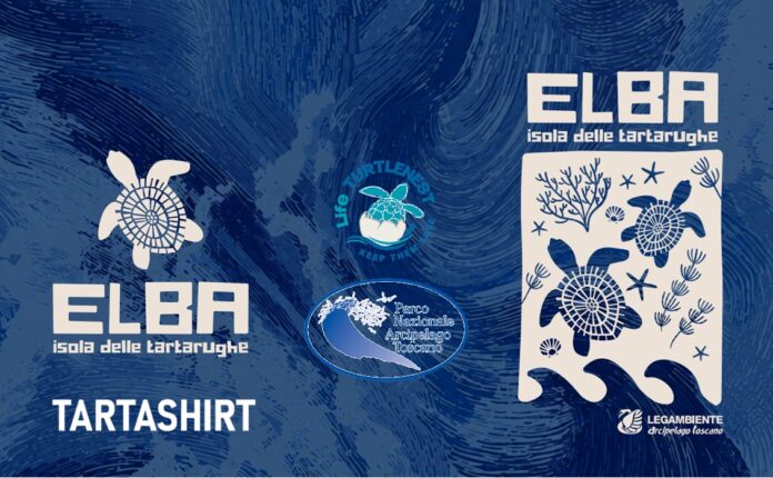 Elba Isola delle tartarughe tshirt