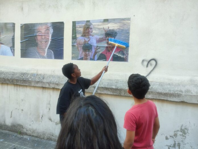 L'allestimento della mostra