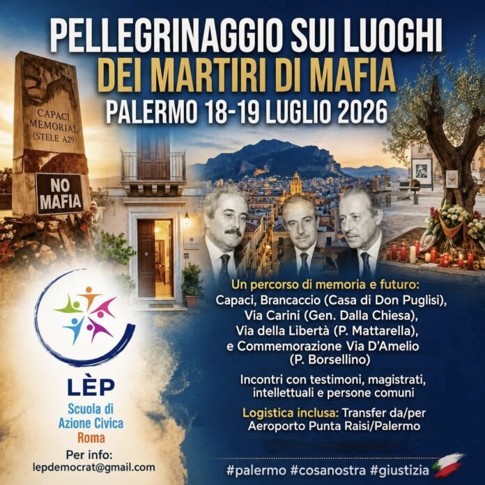 lep pellegrinaggio 2026 locandina