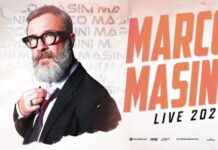 MARCO MASINI: AL VIA MARTEDÌ 30 GIUGNO GLI ATTESISSIMI LIVE IN TUTTA ITALIA DEL CANTAUTORE