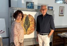 Una Valle di colori: Ghisolfi in Valmala benedice la Pittrice Marina Falco