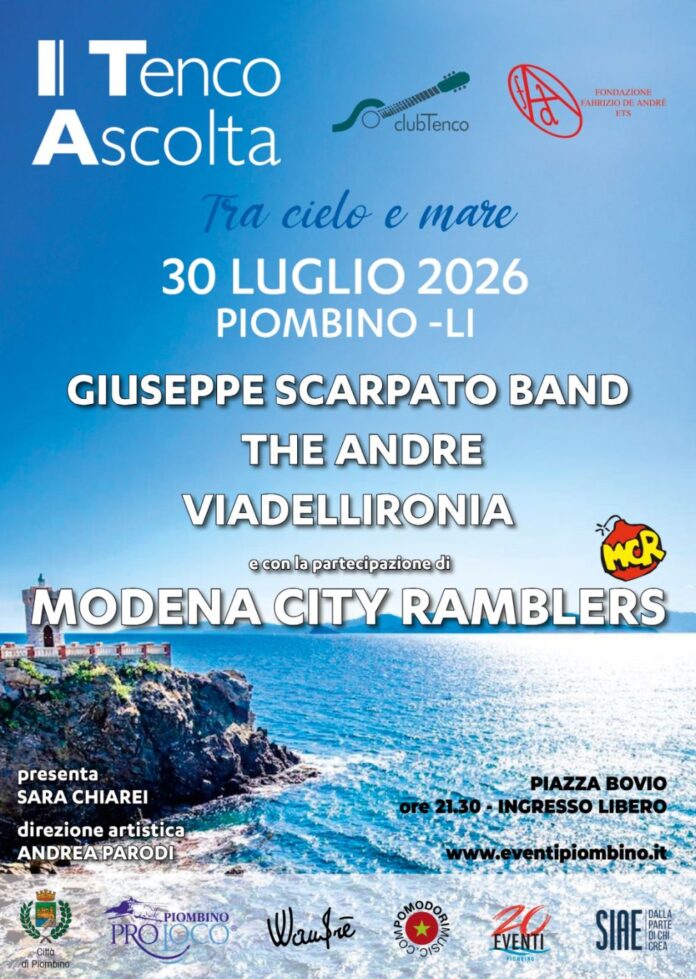 Locandina Piombino 30 luglio 2026