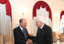 Castello Utveggio, visita del Presidente della Repubblica Mattarella