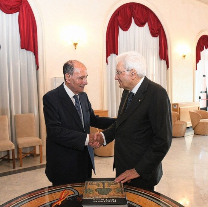 Mattarella e Schifani