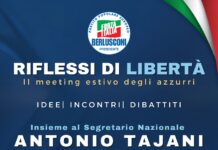 Forza Italia Viterbo, il 17 luglio a Montefiascone il meeting estivo “Riflessi di Libertà” con Antonio Tajani