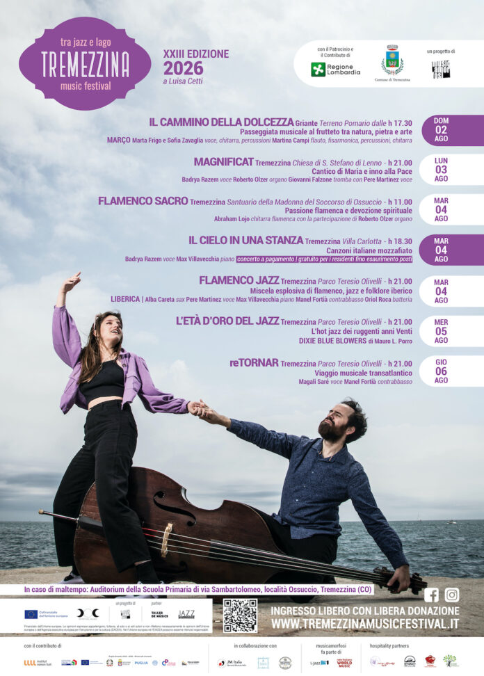 locandina Tremezzina Music Festival edizione 2026