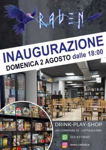 locandina inaugurazione Raven
