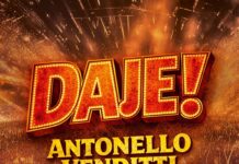Lunedì 17 agosto ANTONELLO VENDITTI sarà in concerto all’Arena del Mare di TERMOLI (Campobasso)