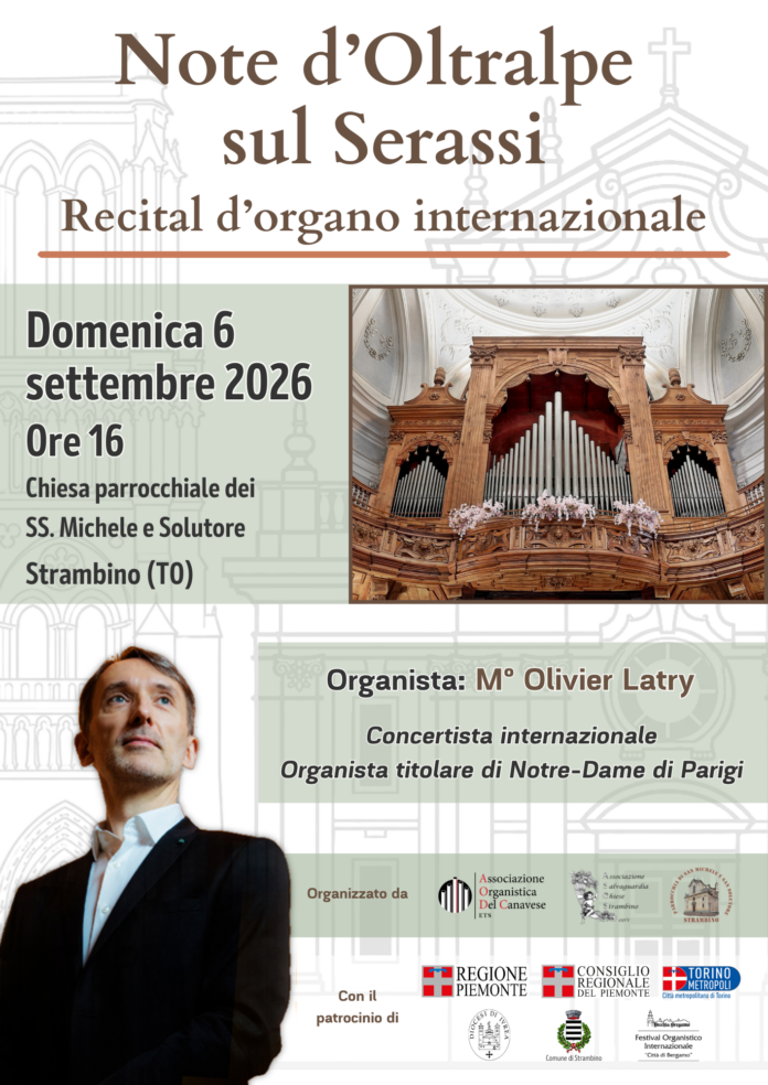 Locandina Recital M° Latry - Strambino 2026 - pg1