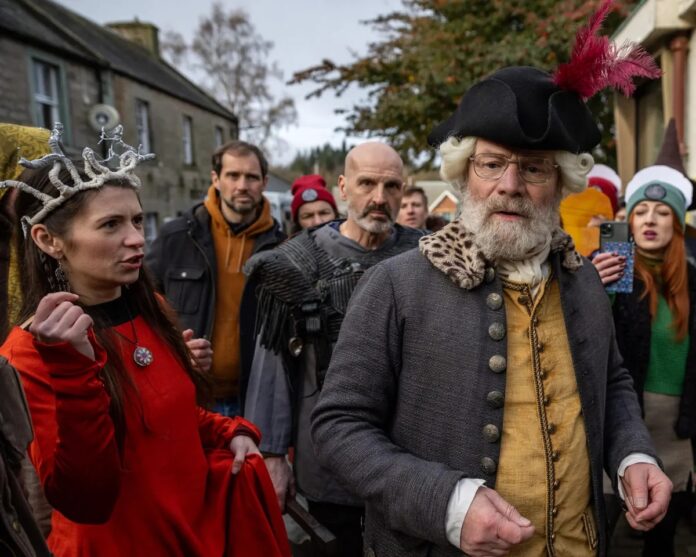 Peter Mullan in The Fall of Sir Douglas Weatherford