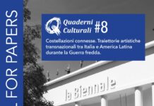 QUADERNI CULTURALI IILA: LA CALL FOR PAPERS DEL NUMERO 8 CONSOLIDA UNA RIVISTA SCIENTIFICA