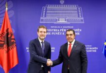 Tirana, colloquio Hoxha/Zampilli: “Più investimenti Americani in Albania”