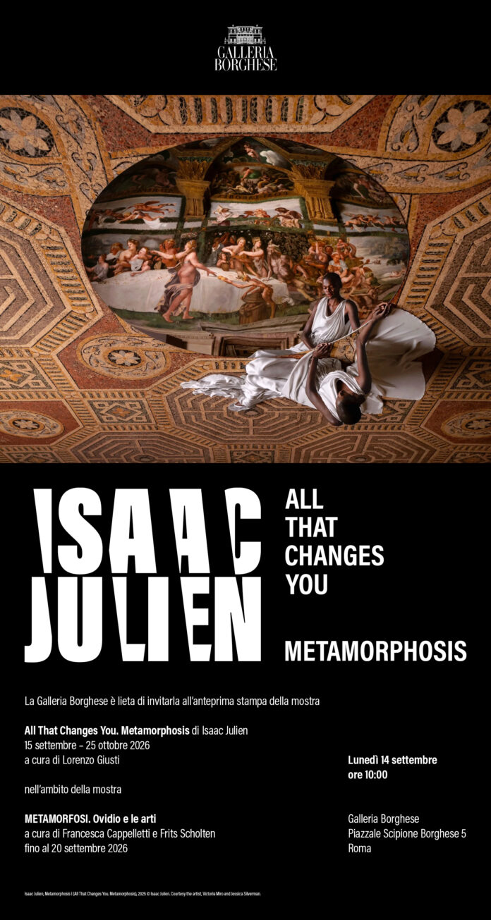 Isaac Julien approvato da Isaac Anteprima Stampa B ITA