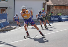 IN VAL DI FIEMME TANEL COL CUORE FINALE DI COPPA DEL MONDO DI SKIROLL