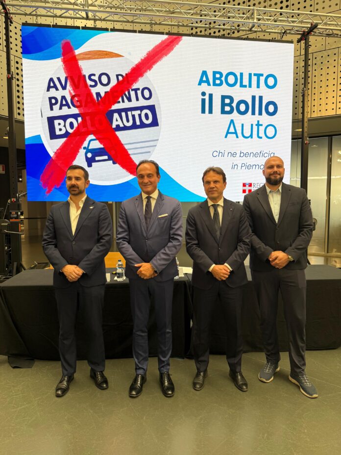 bollo auto regione piemonte