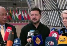 Il presidente ucraino #Zelensky ha elogiato i «veri leader» europei per il sostegno offerto a Kiev