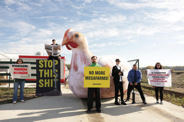 Blockade of Poultry Megafarm Threatening UNESCO Protected Wetlands in Croatia