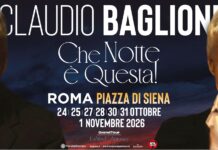 CLAUDIO BAGLIONI: “CHE NOTTE È QUESTA!”